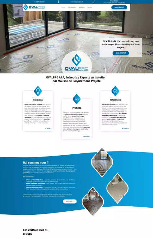 OVALPRO ARA, Entreprise Experts en Isolation par Mousse de Polyuréthane Projeté